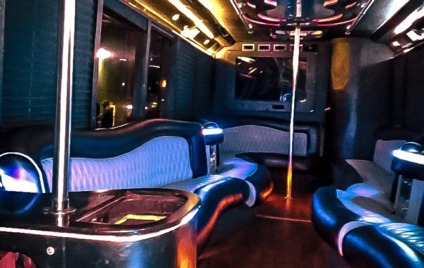 Party Bus with pole for 25 Passengers