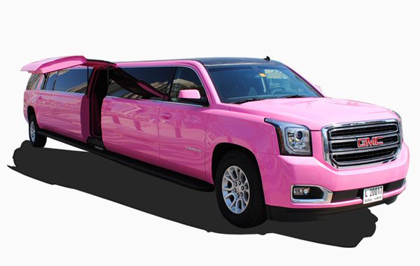 pink limo rentals